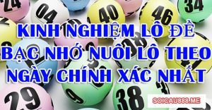 Kinh nghiệm lô đề bạc nhớ